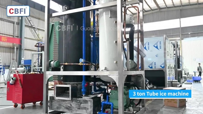 Machine à glace en tube de 3 tonnes (TV30)