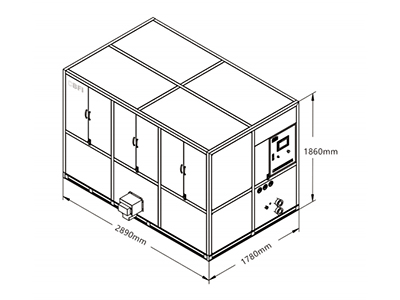 Machine à glaçon cube CV5000