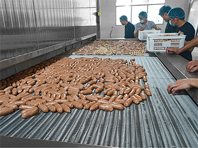 Congélateur Tunnel de 2.5 tonnes à Zhangzhou, Fujian