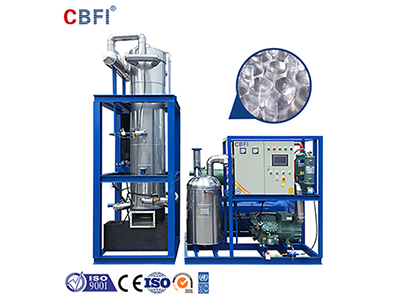 Machine de fabrication de blocs de glace commerciale de premier fournisseur  de la Chine pour l'usine de fabrication de glace-CBFI