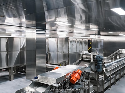 CBFI a conçu une usine entièrement automatisée de gobelets de glaçons de 70 t/jour