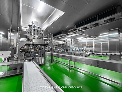 CBFI a conçu une usine entièrement automatisée de gobelets de glaçons de 70 t/jour