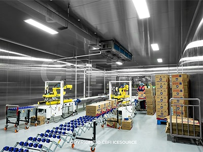 CBFI a conçu une usine entièrement automatisée de gobelets de glaçons de 70 t/jour