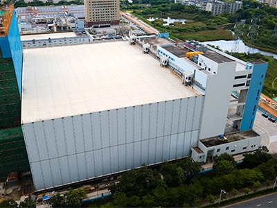 Entrepôt frigorifique autoportant grande hauteur de 100 000 t pour Zhengzhong Cold Chain