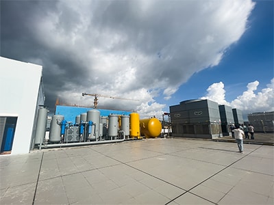 Entrepôt frigorifique autoportant grande hauteur de 100 000 t pour Zhengzhong Cold Chain