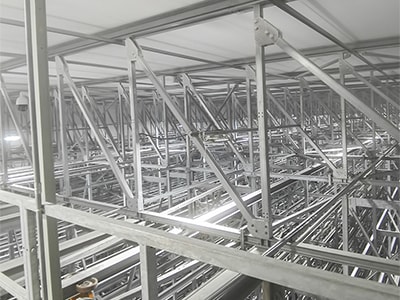 Entrepôt frigorifique autoportant grande hauteur de 100 000 t pour Zhengzhong Cold Chain
